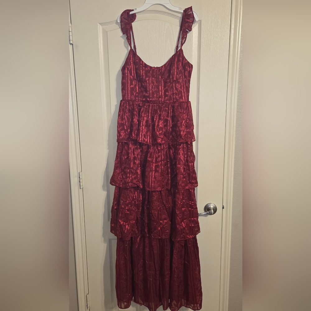 Lulu's Formal Red Dress